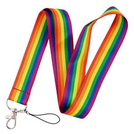Rainbow Pride Flag Lanyard
