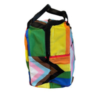 Modern Pride Flag Insulated Lunch Bag  - Side View