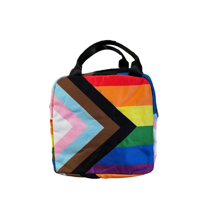 Modern Pride Flag Insulated Lunch Bag