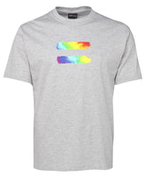 Rainbow Equal Symbol T-Shirt (Snow Grey)