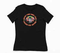 Aurora Unicorn - Never Tone Down Your Colours Femme Fit T-Shirt (Black)