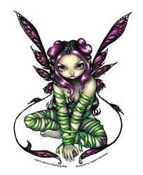 Captive Fairy Sticker by Jasmine Becket-Griffith
