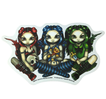 Wicked, Tricksy and False Faerie Sticker by Jasmine Becket-Griffith