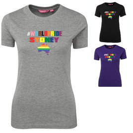 #WorldPride Sydney Femme Fit T-Shirt