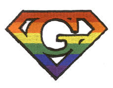Super Gay Rainbow Flag Woven Patch