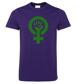 IWD Womanpower Logo T-Shirt (Purple)