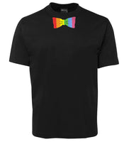 Rain-Bow Tie T-Shirt (Black)