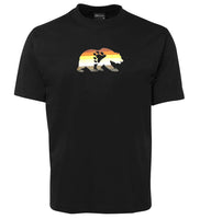 Gay Bear Pride Flag T-Shirt (Black)