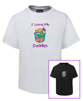 I Love My Daddies Childrens T-Shirt